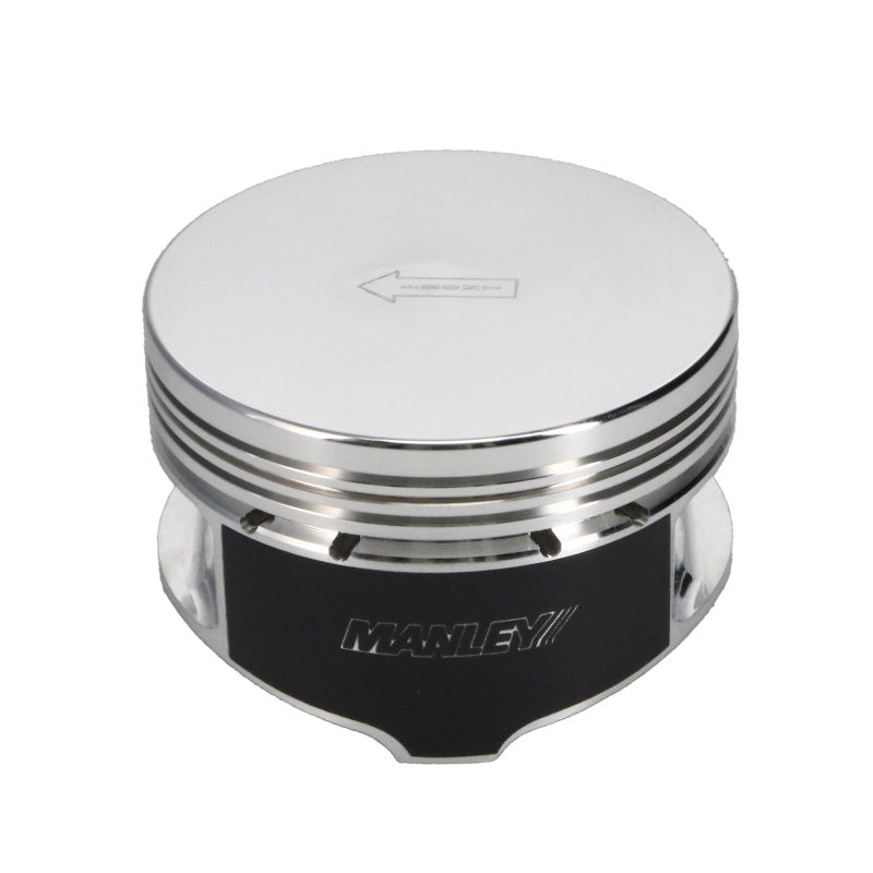 Manley Ford 4.6L/5.4L (3Valve) Flat Top Forged Aluminum 3.572in Bore 0cc Dome Piston Set - GTR Auto