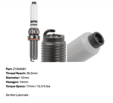 Load image into Gallery viewer, APR EA825/EA839/9A2 Iridium Pro Spark Plug - Heat Range 10 - 12mm x 26.5mm x 14mm - SINGLE Z1004081