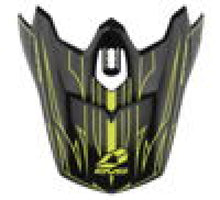 Load image into Gallery viewer, EVS T3 Pinner Visor - Black/ Hiviz Yellow