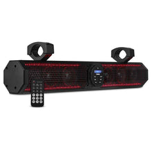 Load image into Gallery viewer, DS18 26in Soundbar 6 Speakers Amplified Bluetooth RGB Lightning 100 Watts RMS