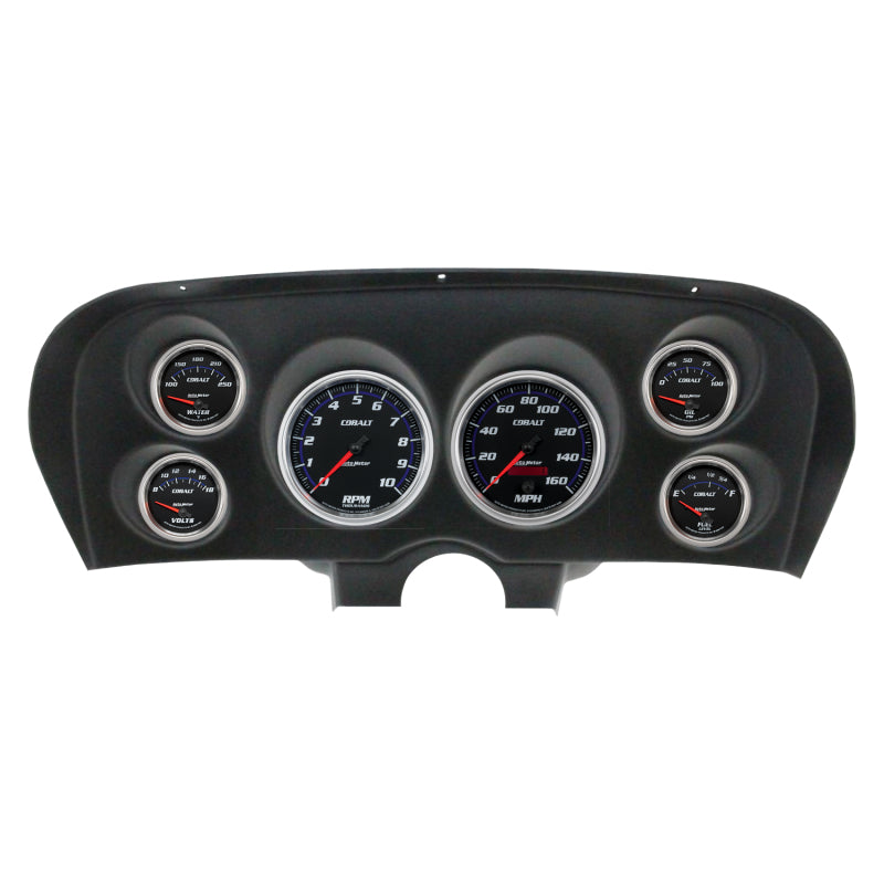 Autometer Cobalt Direct Fit Dash Kit 69-70 Ford Mustang (2 x 5in. / 4 x 2-5/8in.) 2936-05