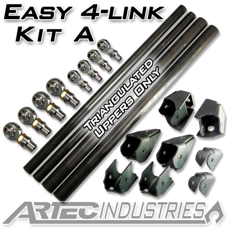 Artec Industries Easy 4 Link - Kit A - Tube - 7/8 In & 1 1/4 In Rod Ends LK0001