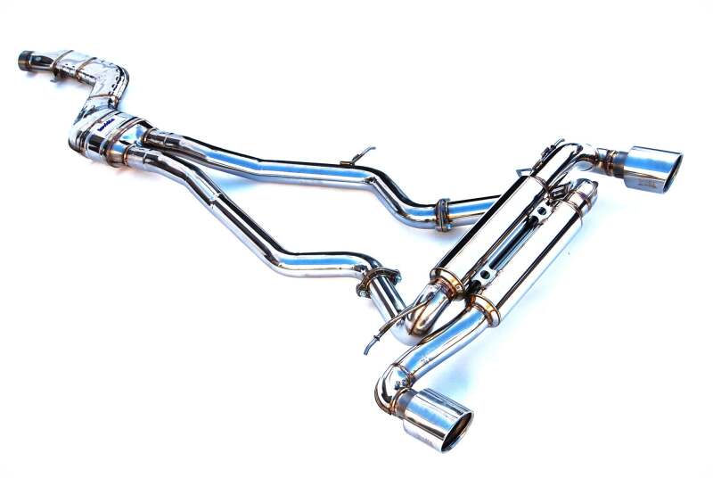 Invidia 20+ Toyota Supra (3.0) Gemini w/Valve Rolled Stainless Steel Catback HS19TSP4VGM1RS