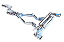 Load image into Gallery viewer, Invidia 20+ Toyota Supra (3.0) Gemini w/Valve Rolled Stainless Steel Catback HS19TSP4VGM1RS