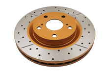 Load image into Gallery viewer, DBA 13-19 Lexus ES300h Front Street Series Drilled &amp; Slotted Rotor w/Gold Hat