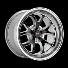 Load image into Gallery viewer, Weld S76 18x10 / 5x4.75in BP / 7.1in. BS Black Wheel (High Pad) - Non-Beadlock