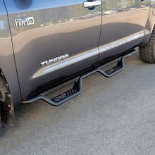 Load image into Gallery viewer, Westin 07-21 Toyota Tundra CrewMax Outlaw Drop Nerf Step Bars - Textured Black