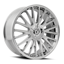 Load image into Gallery viewer, Kraze KR185 Double Down 20x8.5 / 5x108/114.3 BP / 38mm Offset / 73mm Hub Chrome Wheel
