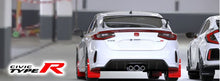 Load image into Gallery viewer, Rally Armor 23-26 Honda Civic Type R Red Mud Flap Black Logo