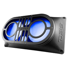 Load image into Gallery viewer, DS18 TJ/JK/JKU/JL/JLU Tailgate Enclosure Fits 2x 10in Speakers 2x 3in Tweeters Grill Included