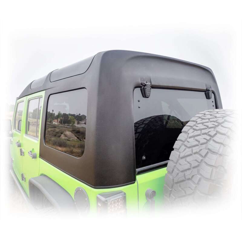 Turn Offroad 07-18 Jeep JK 4 Door Safari Hardtop 2-Piece White HTJKSF-M4W