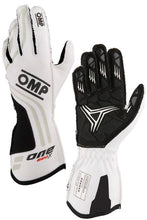 Load image into Gallery viewer, OMP ONE EVO-X MY24 GLOVES FIA 8856-2018 WHITE SZ M