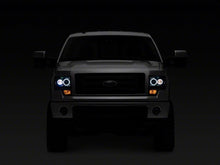 Load image into Gallery viewer, Raxiom 09-14 Ford F-150 Super White LED Halo Projector Headlights- Black Housing (Clear Lens)