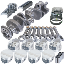 Load image into Gallery viewer, Eagle Chevy 350 IMCA 3.480in Crank 5.700in I-Beam Rods -3.7cc 4.040in Pistons Rotating Assembly