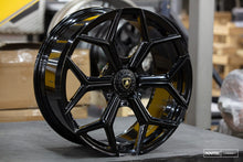 Load image into Gallery viewer, Vossen x Novitec NL4-Cl 20x9in - Centerlock - ET24 - Gloss Black Lamborghini Aventador Front Wheel