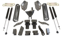 Load image into Gallery viewer, MaxTrac 17-19 Ford F-250/350 4WD 4in/1in MaxPro Coil Lift Kit w/Radius Arm Brkts &amp; MaxTrac Shocks