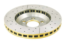 Load image into Gallery viewer, DBA 05-14 Ford Mustang GT Front Street Series Drilled &amp; Slotted Rotor w/Gold Hat
