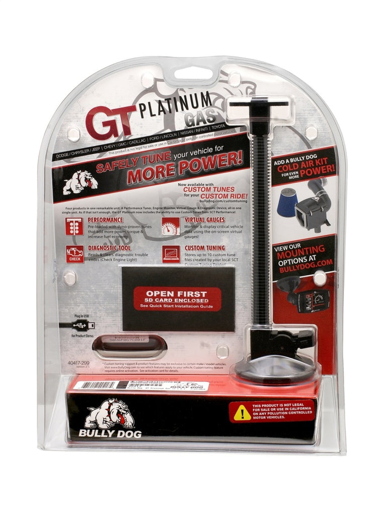 Bully Dog Triple Dog Platinum GT Gas Tuner and Gauge 40417