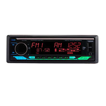 Load image into Gallery viewer, DS18 Single Din Headunit Full DSP Bluetooth USB 3 Zones RGB illumination Built-In AMP 240 Watts RMS