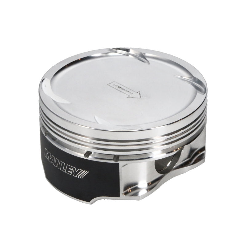 Manley 03-07 Nissan 350Z/Maxima/Altima 81.4mm Stroker 95.5mm Std Bore 8.5:1 Dish Piston Set w/ Rings - GTR Auto