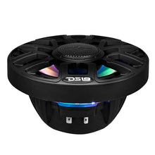 Load image into Gallery viewer, DS18 Marine 6.5in 2-Way 150 Watts RMS 4 ohm Digital LED Lights Bullet Tweeter Covers Included Black
