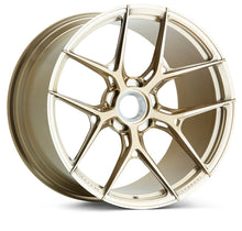 Load image into Gallery viewer, Vossen Forged S21-01 - 22x11.5 - 5x132 - ET24 - 66.5 - Brushed Patina Gold Wheel - BMW M5 G9x Fitmen