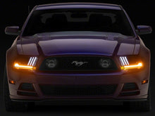 Load image into Gallery viewer, Raxiom 13-14 Ford Mustang LED Projector Headlights SEQL Turn Signals- Black Housing (Clear Lens)