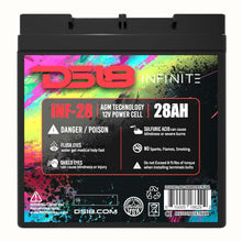 Load image into Gallery viewer, DS18 1000 Watts 28 AH Infinite AGM Power Cell Battery