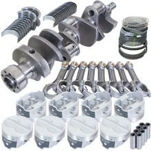 Load image into Gallery viewer, Eagle Chevy LT1350 1Pc 3.750in Crank 5.700in I-Beam Rods -10cc 4.040in Pistons Rotating Assembly
