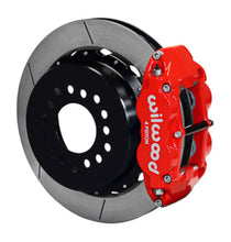 Load image into Gallery viewer, Wilwood Narrow Superlite 4R Rear Kit 14in GT Vented Rotors Red G-Body W/ 2.62in Axle Offset