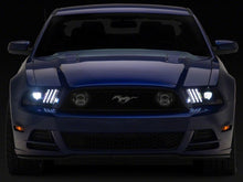 Load image into Gallery viewer, Raxiom 13-14 Ford Mustang LED Projector Headlights SEQL Turn Signals- Black Housing (Clear Lens)