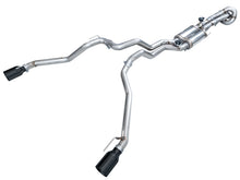 Load image into Gallery viewer, AWE 2024+ Ford Ranger Raptor 3.0L Switchpath Cat-Back Exhaust - Diamond Black Tips 3025-33306