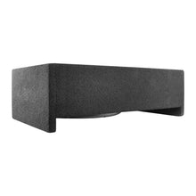 Load image into Gallery viewer, DS18 Single 10in Shallow Subwoofer &amp; Enclosure 300 Watt RMS Downfiring Sealed Black Carpet Amplified