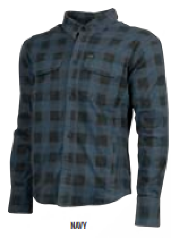 Speed and Strength True Grit Armored Motoshirt Navy/Black - XL