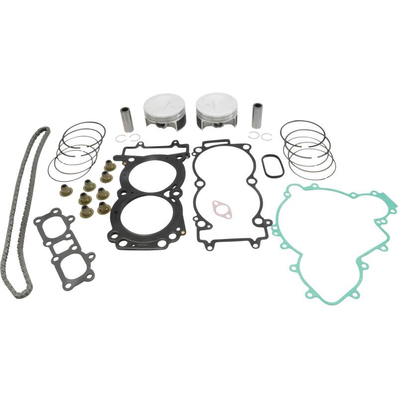 Vertex Pistons 2017 RZR XP 4 Turbo 925cc/2017 RZR XP Turbo 925cc Top End Piston Kit VTKTC24426B-1