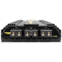 Load image into Gallery viewer, DS18 1-Chnl Amp 18000 Burst/0.67ohm 10000/1ohm 5800/2ohm 3500/4ohm Watts RMS w/ Voltmeter Black
