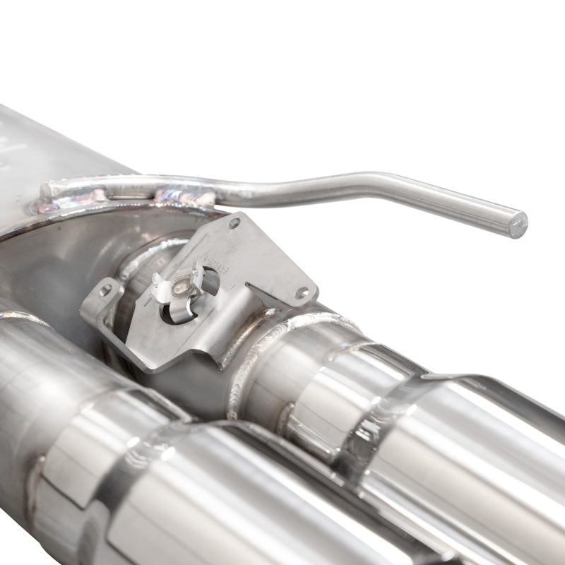 Stainless Works 2024 Mustang GT Catback Quad Tips Redline Sound H-Pipe Performance Connect Exhaust