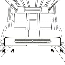 Load image into Gallery viewer, DS18 Jeep Gladiator JT 2020-UP 4 x 8in Subwoofers Included (ZR8.2D) Underseat Box Black -LED Lights