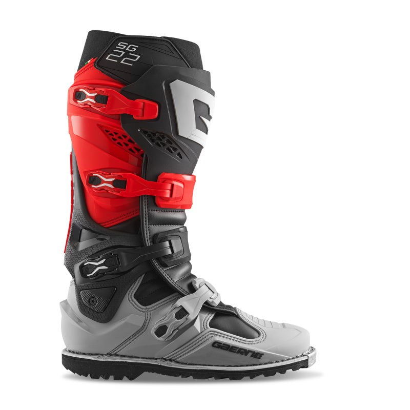 Gaerne SG22 Limited Edition Gore-Tex Enduro Boot Red/Black/Grey LE Size - 9.5