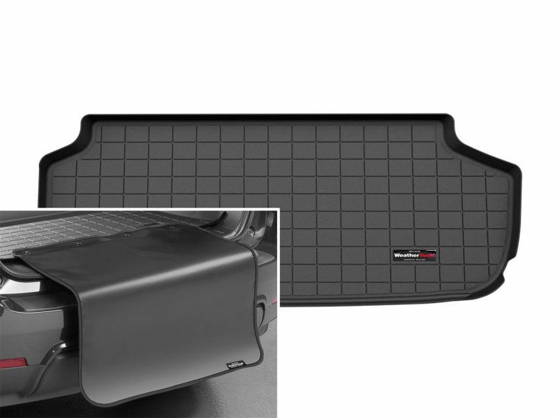 WeatherTech 2026 Hyundai Ioniq 9 Behind 3rd Row Cargo Liner w/Bumper Protector - Black 401866SK