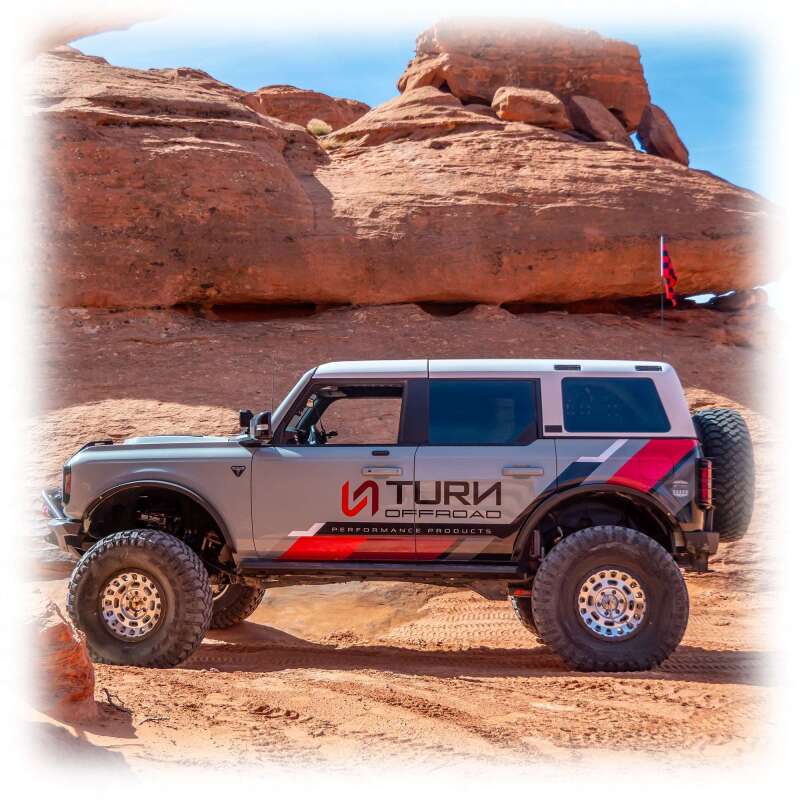 Turn Offroad 21-26 Ford Bronco Hard Top (4 Door) White