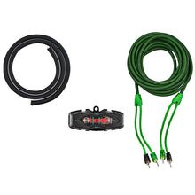 Load image into Gallery viewer, DS18 4-GA Amplifier Install Kit Advance- Green
