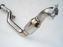 Load image into Gallery viewer, Invidia 05+ AT LGT Polished Divorced Waste Gate Downpipe with High Flow Cat