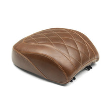 Load image into Gallery viewer, Mustang 18-21 Harley Fat Boy Wide Tripper Passenger Seat Diamond Stitch - Brown