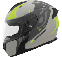 Load image into Gallery viewer, THH Helmets T810S Hayate Gray/Yellow - Large