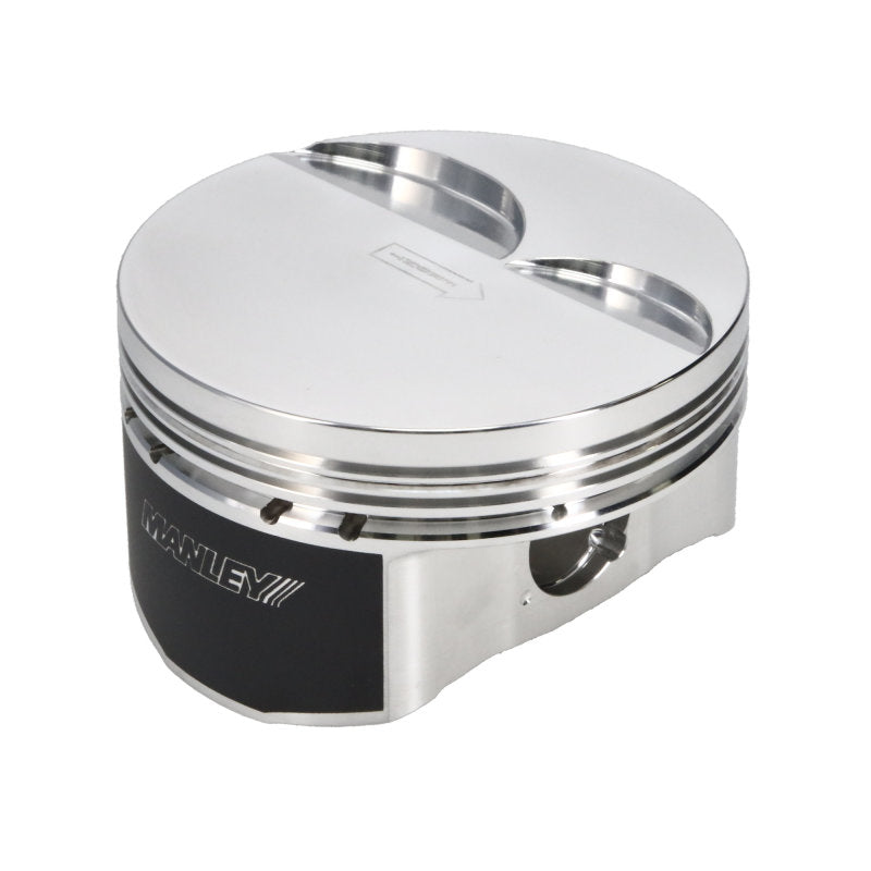 Manley Small Block Chevrolet LS Series 3.905in Bore -4cc Flat Top Piston Set - GTR Auto
