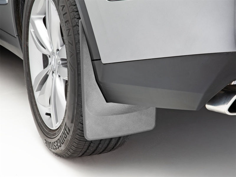 WeatherTech 25-26 Acura MDX Rear Mudflaps - Black 120225