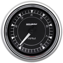 Load image into Gallery viewer, AutoMeter 3-3/8in 8K RPM In-Dash Tachometer Gauge - Chrome 9797