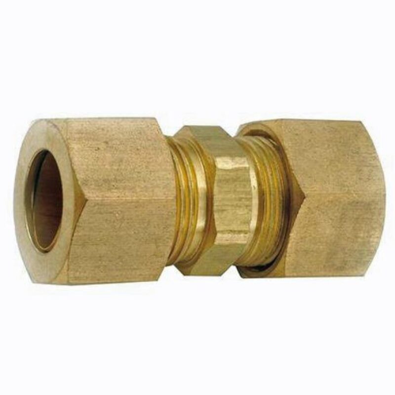 Kleinn Compression Coupler 1/4In OD Tubing to 1/4In OD Tubing 52140