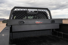 Load image into Gallery viewer, Dee Zee Universal Tool Box - Red Crossover - Single Lid Black BT (Txt Blk)